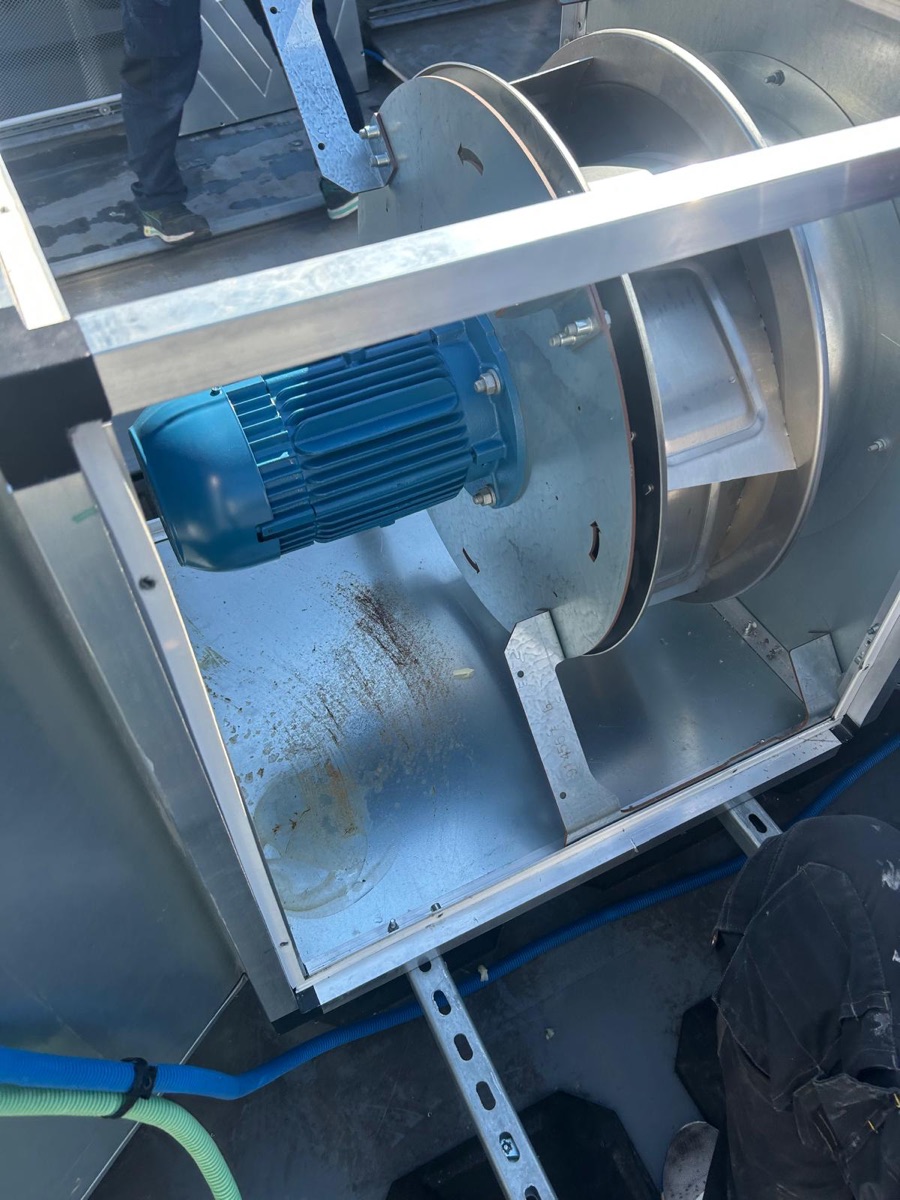 Moteur extraction cuisine pro